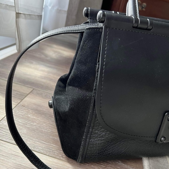 Black Coach Satchel - Picture 2 of 9
